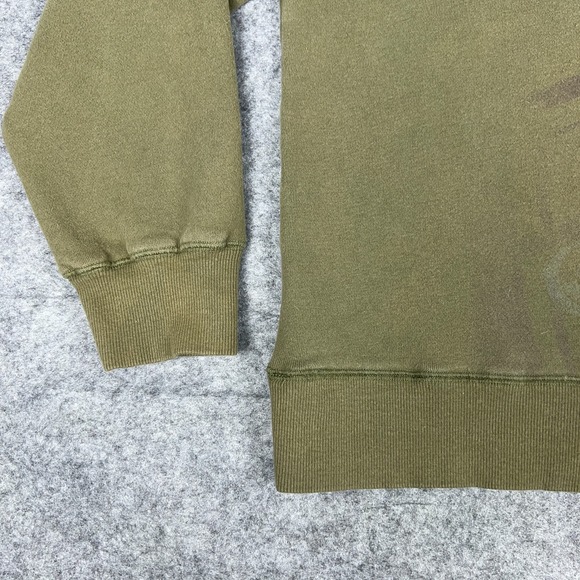 Disney Sweater Women Large Green Store Exclusive Grumpy Cutout Fleece Sweatshirt - Picture 6 of 10